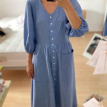 Il mio progetto del corso: Inizia a cucire a macchina: crea il tuo primo abito. Fashion Design, Sewing, DIY, Patternmaking, and Dressmaking project by lindabagnariol96 - 08.03.2023