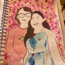 My project for course: Playful Illustration with Watercolor & Colored Pencils. Un progetto di Illustrazione tradizionale, Pittura ad acquerello e Disegno con matite colorate di Stevie Shoop-Worrall - 03.08.2023