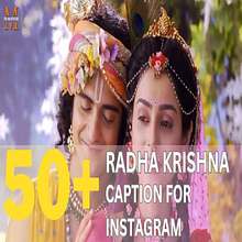 50+ Radha Krishna Captions for Instagram. Un proyecto de Redes Sociales de The Maurya Sir - 03.08.2023