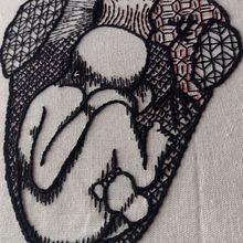 Mi proyecto del curso: Introducción al bordado en blackwork. Un projet de Broderie , et Design textile de reginitha_gtz - 05.01.2022