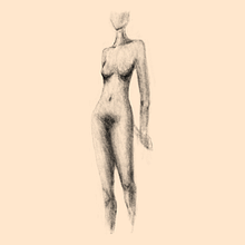 Mon projet du cours : Principes de base du dessin de corps humains au fusain. Fine Arts, Drawing, Realistic Drawing, and Figure Drawing project by Constance - 08.03.2023