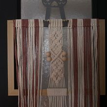 Mi proyecto del curso: Introducción al tapiz de macramé. Un progetto di Design di accessori, Artigianato, Fiber Art, Macramè e Textile Design di 6rvc8chfsp - 03.08.2023