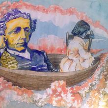 Ilustraciones para publicación sobre Alicia en el país de las maravillas. Un projet de Illustration traditionnelle de Nuria Sónica - 04.08.2023