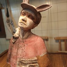 Mi proyecto del curso: Introducción a la escultura figurativa con arcilla. Projekt z dziedziny  Sztuki piękne i Rzeźba użytkownika Daniela Díaz Guerrero - 28.07.2023