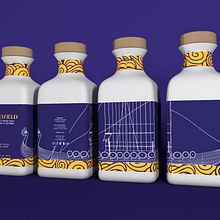 Hidromiel Honeyfield Ein Projekt aus dem Bereich Verpackung von Leire Maiztegui Inchausti - 04.08.2023