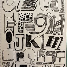 My project for course: Hand-Lettering Sketchbook: Techniques to Unlock Creativity. Projekt z dziedziny Sketching, Kreat, wność,  R, sunek,  Pismo dekorac, jne i Sketchbook użytkownika ckiesler - 04.08.2023