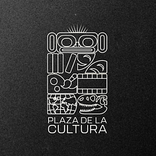 Logo Plaza de la Cultura - República Dominicana. Design, Br, ing, Identit, and Graphic Design project by Librael Henriquez - 08.05.2023