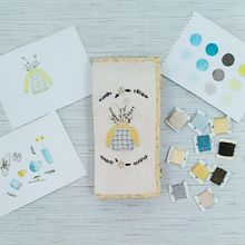 Mi proyecto del curso: Ilustraciones bordadas: de la acuarela al hilo. Projekt z dziedziny Projektowanie dodatków, Projektowanie ubrań, Craft,  Haft,  Tkactwo, Teoria barw, Wzornictwo tekst i liów użytkownika piliperaza - 04.08.2023