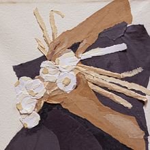 Cartell per la Fira de l'All / Poster for the Garlic Fair. Un progetto di Illustrazione tradizionale, Design e Collage di Olga Pinatella - 05.08.2023