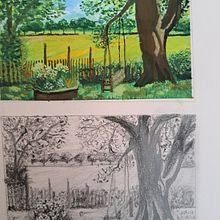 Miniatuurtjes in potlood en verf. Un progetto di Illustrazione tradizionale di monique Dobbe - 05.08.2023