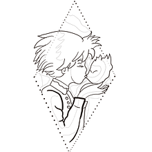 Mi proyecto del curso: Técnicas de tatuaje: sombreado con pepper shading. Traditional illustration, and Tattoo Design project by Teresita Hernández Valdez - 08.06.2023