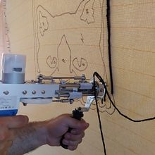 Il mio progetto del corso: Tecnica tufting per la creazione di tappeti . Seni, Kerajinan, Dekorasi, Seni Serat, DIY, Dan Desain Tekstil proyek oleh giaguaro - 08.06.2023