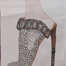 My project for course: Design Shoes from Scratch. Un proyecto de Diseño, Diseño de complementos, Diseño de calzado, Diseño de moda e Ilustración de moda					 de Flore Nzoghe - 06.08.2023