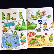 My project for course: The Art of Sketching: Transform Your Doodles into Art. Un proyecto de Ilustración tradicional, Dibujo a lápiz, Dibujo y Sketchbook de hyperactive - 26.07.2023