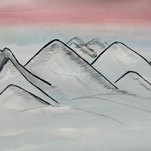 Mountains. Projekt z dziedziny Design użytkownika kaurkarandeep_07 - 06.08.2023