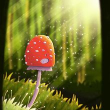 My project for course: Atmospheric Scenes in Procreate: Paint with Color and Light. Projekt z dziedziny Ilustracja c, frowa, Trad, c i jna ilustracja użytkownika tomas.kindl - 06.08.2023