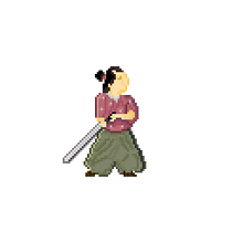 Mój projekt z kursu: Wprowadzenie do projektowania postaci w stylu pixel art. Een project van Ontwerp van personages, Videogames, Pixel art y Videogame-ontwerp van lamblazej - 06.08.2023