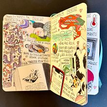 Follow up n°20 to "Illustrated Life Journal: A Daily Mindful Practice" : July 2023. Traditional illustration, Drawing, Stor, telling, and Sketchbook project by Stig Legrand - 08.06.2023