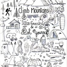 Mon projet du cours : Initiation au doodling créatif et au lettering manuel. Projekt z dziedziny Trad, c, jna ilustracja, T, pografia,  R, sunek,  Pismo dekorac i jne użytkownika Claire Poyet - 06.08.2023