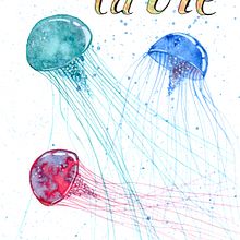 Mon projet du cours : Techniques modernes d’aquarelle. Traditional illustration, Fine Arts, Painting, and Watercolor Painting project by Claire Poyet - 08.06.2023