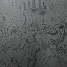 Berserk. Traditional illustration, and Pencil Drawing project by camilo Parraguirre - 08.07.2023
