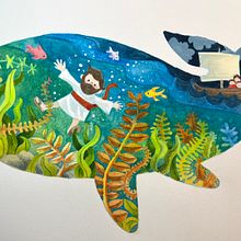 My project for course: Negative Watercolor Painting for Children's Illustration. Un proyecto de Ilustración tradicional, Pintura, Dibujo a lápiz, Pintura a la acuarela, Ilustración infantil y Narrativa de Amy Pak - 07.08.2023