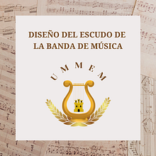 Escudo para una banda de música . Traditional illustration, Music, Br, ing, Identit, Graphic Design, Creativit, and Drawing project by Ángela Jiménez - 08.07.2023