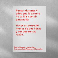Mi proyecto del curso: Copywriting para copywriters. Advertising, Cop, writing, Stor, telling, and Communication project by mariapararodriguez - 08.07.2023