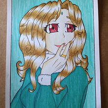 Mi proyecto del curso: Coloreado con marcadores para dibujo manga. Traditional illustration, Comic, Color Theor, and Manga project by Facundo Emmanuel Vega Fiore - 07.23.2023