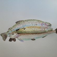Mon projet du cours : Croquis créatifs à l'aquarelle pour débutants. Un progetto di Illustrazione tradizionale, Bozzetti, Creatività, Disegno, Pittura ad acquerello e Sketchbook di Isabelle Moulis - 07.08.2023