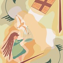 ❦Libre❦. Un progetto di Illustrazione tradizionale di Kari Larraz - 08.08.2023