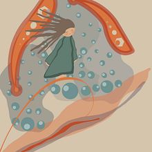 ఌDestreza. Traditional illustration project by Kari Larraz - 08.08.2023