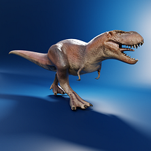 Mi proyecto del curso: Modelo LowPoly de t-rex. 3D Modeling project by sipioni122 - 08.05.2023