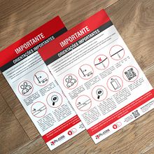 Folder de advertência básico. Design, Advertising, Marketing, and Product Design project by Jakson Policarpi - 07.04.2023