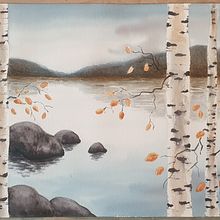 Mon projet du cours : Paysages atmosphériques à l'aquarelle. Un proyecto de Bellas Artes, Pintura y Pintura a la acuarela de valerie.le-corre - 09.08.2023