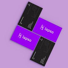 Pojeto de marca: Lapso. Design, Br, ing, Identit, Logo Design, Digital Design, Stationer, and Design project by Pedro Henrique Dos Santos - 07.26.2023