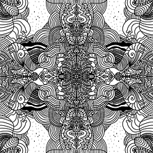 Zentangle Piece 1. Projekt z dziedziny Ilustracja c i frowa użytkownika Emmylou The Mudlark - 09.07.2023