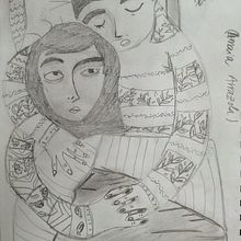 Ejercicio de trazos. Traditional illustration project by Antonio López - 08.09.2023