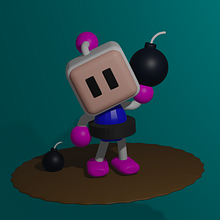 Mi proyecto del curso: Creación de personajes en 3D con Blender. Un progetto di 3D, Character design, Modellazione 3D, Character design 3D e Progettazione 3D di Yoanna Acevedo Aranda - 10.08.2023
