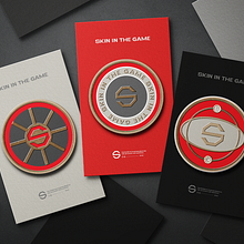 IDV. Evento | Skin in the game. Design, Br, ing, Identit, and Logo Design project by JULIO GUIMARAES - 12.13.1999