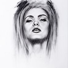 My project for course: Artistic Charcoal Portraiture: Creating Atmosphere. Traditional illustration, Fine Arts, Drawing, Portrait Drawing, Realistic Drawing, and Artistic Drawing project by Wendy Coetzee - 08.10.2023