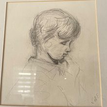 Drawing of a small child. Un progetto di Disegno a matita di valetemadi - 10.08.2023