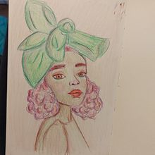 Mi proyecto del curso: Dibujo de retratos llamativos con lápices de colores. Un proyecto de Dibujo, Dibujo de Retrato, Sketchbook y Dibujo con lápices de colores de lagembg - 10.08.2023