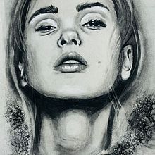 Three Muses. Traditional illustration, Fine Arts, Drawing, Portrait Drawing, Realistic Drawing, and Artistic Drawing project by Deborah Quin - 08.07.2023