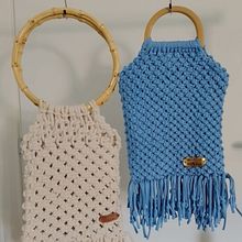 Meu projeto do curso: Design de acessórios em macramê. Een project van Ontwerp van accessoires, Craft,  Interieurdecoratie, Textiel, Macramé y Textielontwerp van Vera Lúcia Ferreira Santos - 11.08.2023