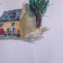 My project for course: Expressive Architectural Sketching with Colored Markers. Sketching, Drawing, Architectural Illustration, Sketchbook & Ink Illustration project by Claire Mullan - 08.11.2023