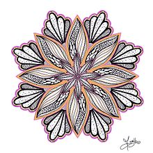 Mandala. Traditional illustration project by fioreipad19 - 08.11.2023