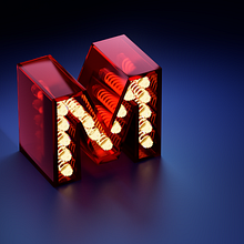 Meu projeto do curso: Lettering 3D: modelagem e texturização com o Cinema 4D. Un projet de Motion design, 3D, Postproduction photographique, Modélisation 3D , et Lettering 3D de RAFFAEL BUENO - 11.08.2023