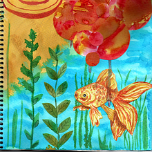 My project for course: Creative Watercolor Sketching for Beginners. Traditional illustration, Sketching, Creativit, Drawing, Watercolor Painting, and Sketchbook project by Kate - 08.07.2023