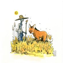 Mi proyecto: Ilustración de personajes mitológicos. Een project van Traditionele illustratie, Ontwerp van personages, Schilderij,  Tekening, Digitale illustratie y Aquarelschilderen van Gonzalo Agüero - 09.08.2023